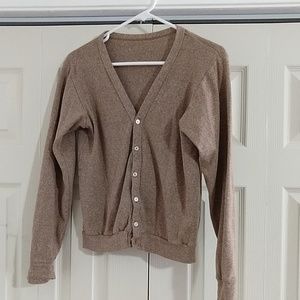 American Apparel brown cardigan